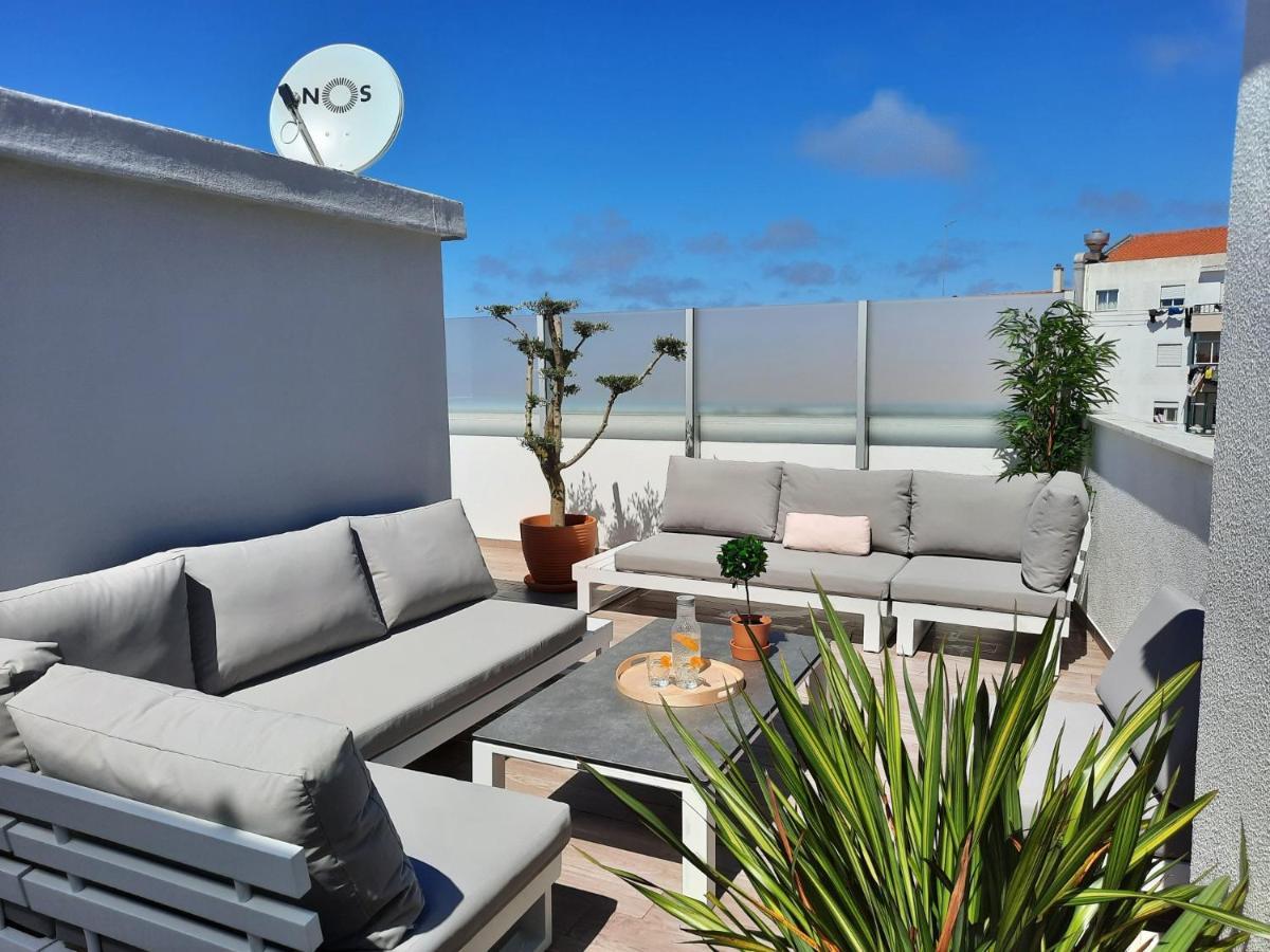 Sitius 5B - New Seaview Apartment With Rooftop Terrace In Historical Centre Sitio Da Nazaré Buitenkant foto